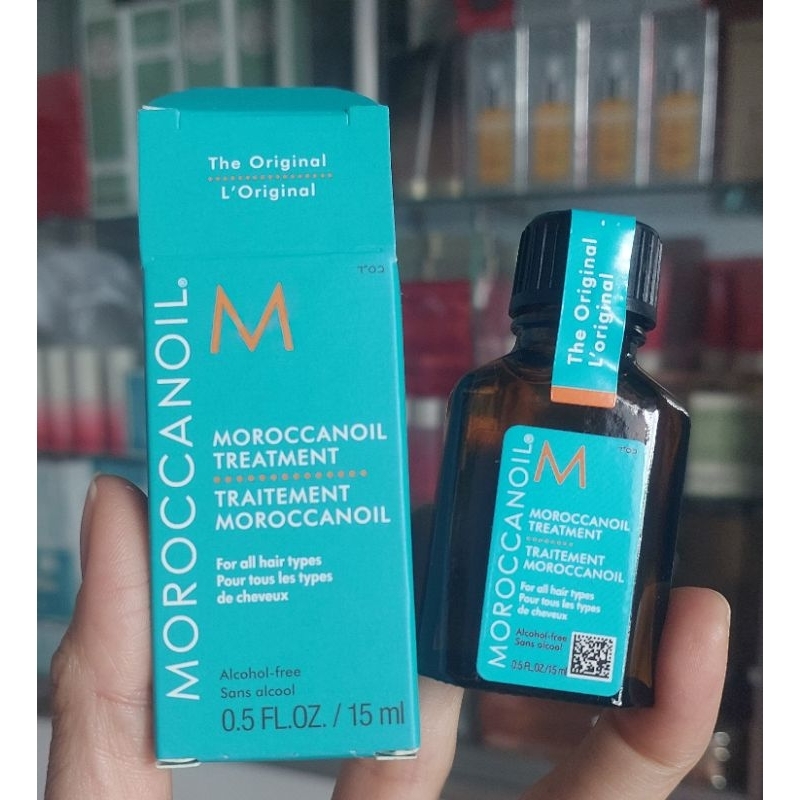 [ Minisize 15ml Fullbox ] Dầu dưỡng tóc Moroc Canoi Treatment