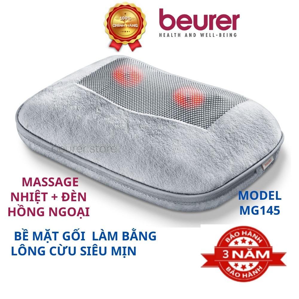 Gối massage hồng ngoại Beurer MG145, massage cổ vai gáy giảm đau nhức thoái hóa xương khớp, chất lượng cao cấp