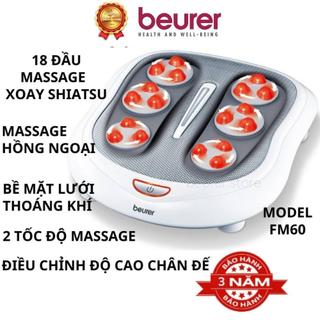Máy massage chân khô trị liệu Beurer FM60, là máy massage kết hợp đèn hồng ngoại massage các huyệt đạo ở gan bàn chân