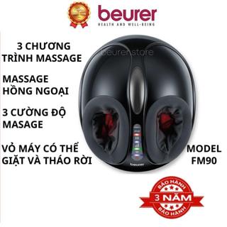 Máy massage chân khô trị liệu Beurer FM90, có 3 chương trình massage sẵn, hiển thị chức năng đèn led, vỏ có thể tháo rời