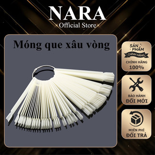 Móng que tập sơn, vẽ trưng bày mẫu móng - móng que form vuông siêu dẻo