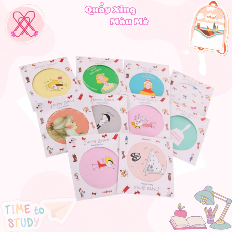 Gương Mini Bỏ Túi Dễ Thương