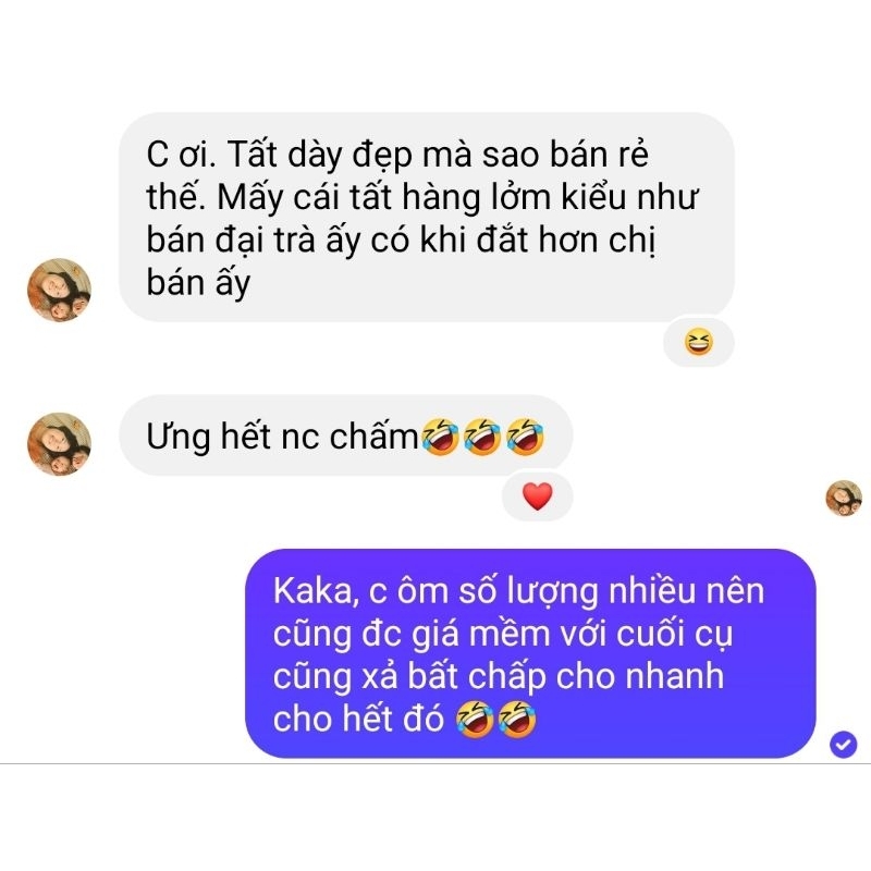 Combo 10 Tất Nữ Cotton Đanh Mịn, Thoáng Khí