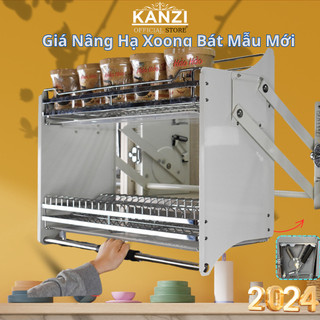   Chính hãng  Giá bát nâng hạ inox304 🌻THẾ HỆ MỚI🌻 Kệ Đựng Đồ Nhà Bếp Thông Minh Bảo Hành 24 tháng 