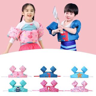 Phao bơi tập bơi liền thân nâng ngực cho bé từ 2 đến 8 tuổi