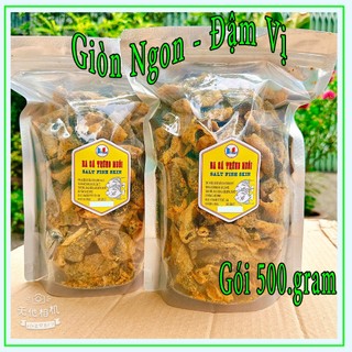 [1.KG = 2 TÚI ] Da Cá Trứng Muối - món Ngon ăn vặt từ Singapore