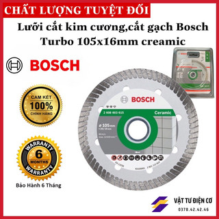 Lưỡi cắt kim cương cắt gạch bosch turbo 105x16mm ceramic 2608603615