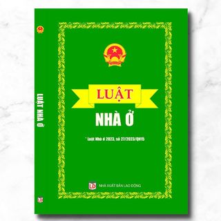 Sách Luật Nhà Ở (Luật Nhà ở 2023, số 27/2023/QH15)