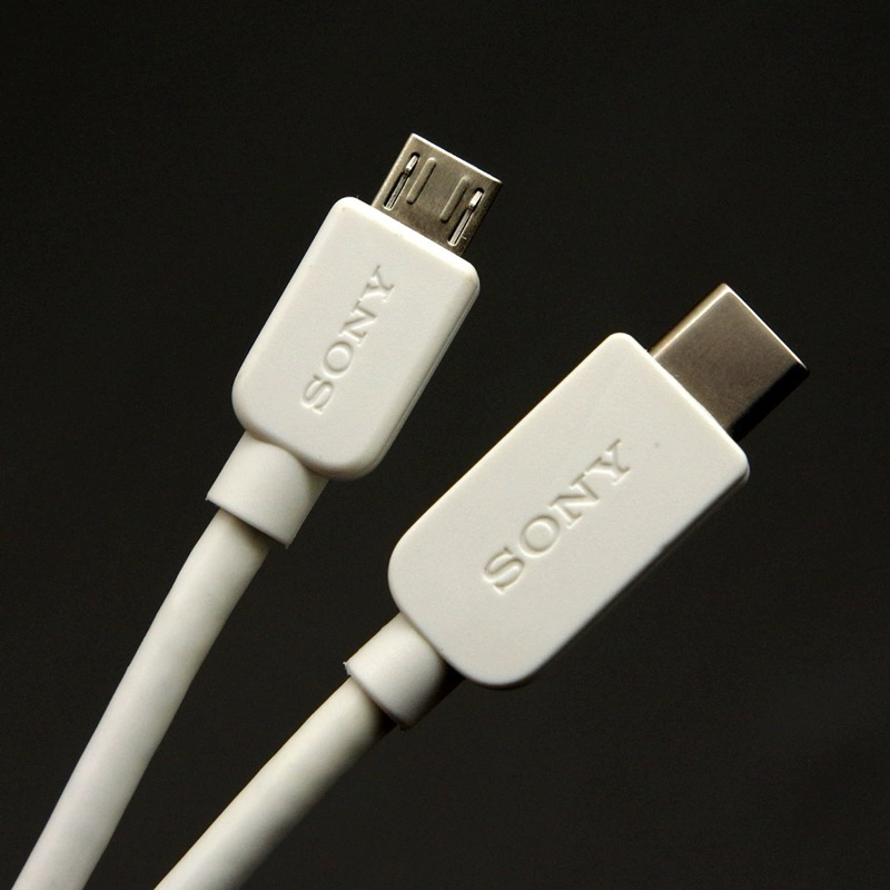 [Original] Cáp sạc data Sony Type-c to Micro USB OTG 3A dài 1m