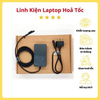 Sạc Surface pro 3 4 5 6 7 8 65w 15v 4a surface book 1 2 3 Zin New 100%