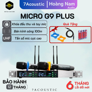 Micro không dây G9 Plus hàng chính hãng 7Acoustic