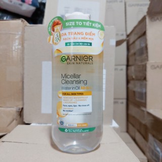  Nước tẩy trang Garnier Micellar - Vàng dầu hàng cty 