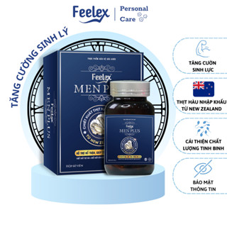 Viên uống tăng cường sinh lí nam giới Feelex Men Plus, tác dụng nhanh chóng - hộp 60 viên
