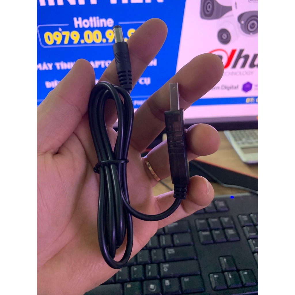 Mô đun tăng áp dc 5v sang dc 5v/12v usb 2.1*5.5mm