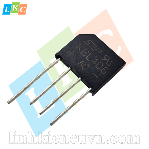 Diode cầu 4A 600V KBL406