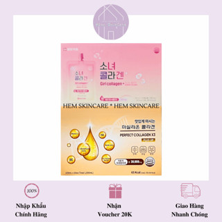  Girl X3 Masilraon Collagen - Nước Uống Hàn Quốc Dạng Túi - 10 Túi 