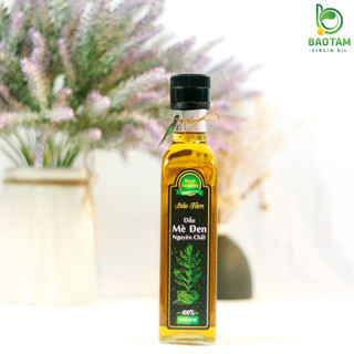 Dầu Mè Đen Dinh Dưỡng Nguyên Chất Bảo Tâm 250ml - Thơm Béo, Giàu Vitamin E,B,K, - NấuCháo,Canh,Salad