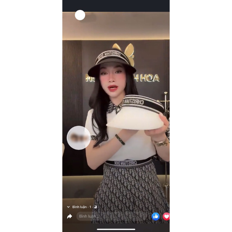 mũ nửa đầu che nắng