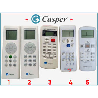 Điều khiển điều hòa Casper 1 chiều, 2 chiều Inverter