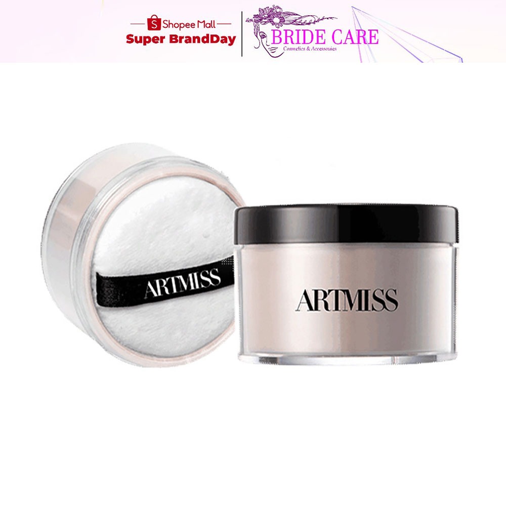 Phấn phủ dạng bột kiềm dầu Artmiss siêu mềm mịn Artmiss Perfecting Soft Loose Powder 30g