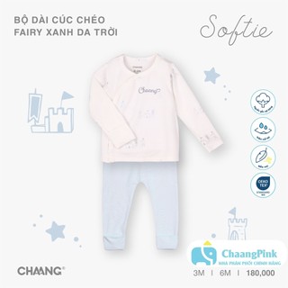 Chaang Bộ dài cúc chéo Fairy SS2024D01