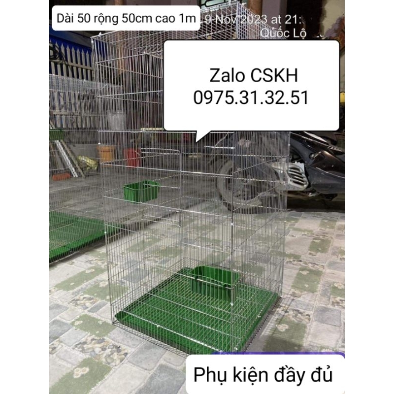 Lồng chim avi sinh sản giá rẻ nan mau