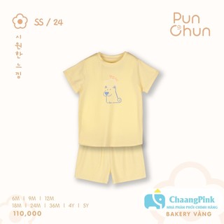 Punchun Bộ cộc cổ tròn Bakery SS2024D01