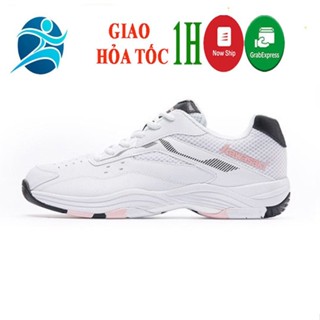 Giày cầu lông Pickleball Kawasaki B3324 màu trắng hồng đen mẫu mới bảo hành 12 tháng dành cho nam và nữ êm chân