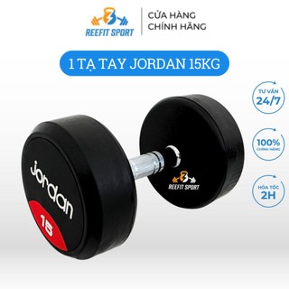 Tạ tay cao su Jordan 15kg cao cấp