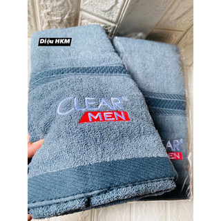 (Hàng khuyến mãi) KHĂN COTTON CLEARMEN 60*1M2