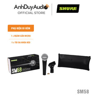 Micro Shure SM58-LC (không dây đi kèm) - Hàng Chính Hãng