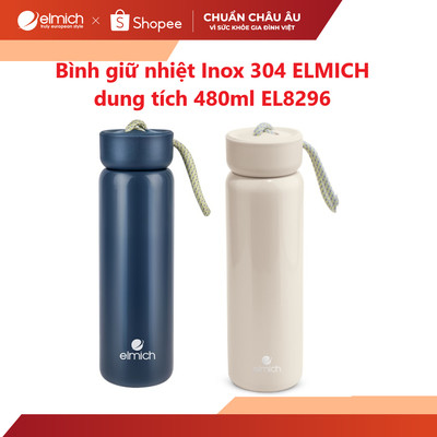 Bình giữ nhiệt Inox 304 ELMICH dung tích 480ml EL8296