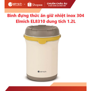 Bình đựng thức ăn giữ nhiệt inox 304 Elmich EL8310 dung tích 1.2L