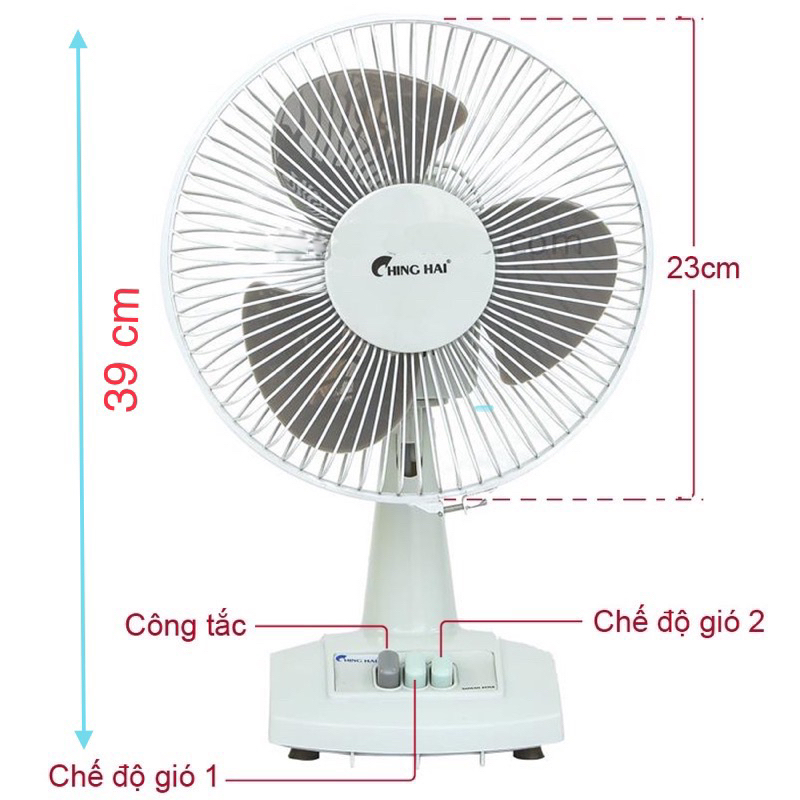 Quạt bàn Chinghai HD601
