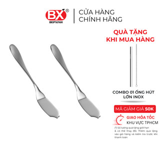 Dao Ăn Cá Inox cao cấp 304, cán trơn, Bếp Xinh, số lượng 02 cái, LAGOM