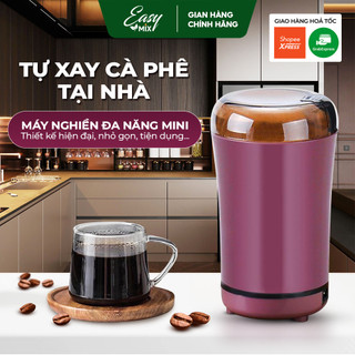 Máy xay mini nhỏ gọn tiện lợi đa năng, máy xay cafe, tỏi ớt, hạt khô, ngũ cốc siêu mịn, siêu nhanh