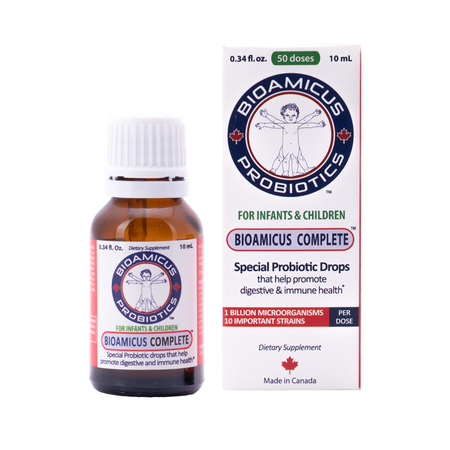 Men vi sinh 10 chủng BioAmicus Complete- Canada.