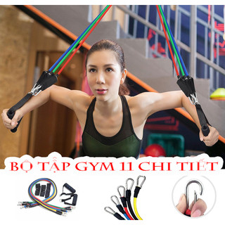 [FREESHIP] BỘ TẬP GYM DÂY KÉO 11 CHI TIẾT (100, 6031)