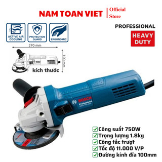 Máy mài bosch gws 750-100 công suất 750w