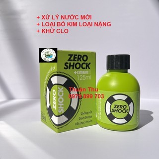 Zero Shock – Chống sốc và giảm Stress cá cảnh- Chai 125ml - extrabio vi sinh trong nước dưỡng cá