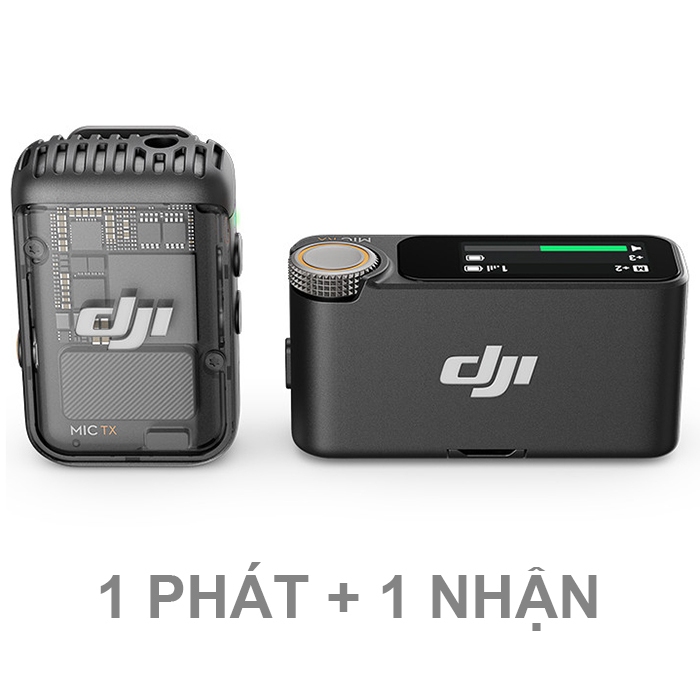 Microphone Wireless DJI 2 Single (1 Phát + 1 Nhận)