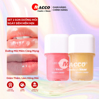 Set 2 Son Dưỡng Môi Ngày Đêm LEE INTO Từ Mật Ong (12g) Dưỡng Ẩm Cho Đôi Môi Mềm Mịn, Căng Mọng