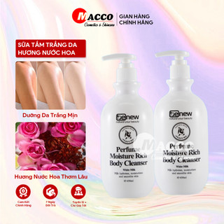 Sữa Tắm Trắng Da Dưỡng Ẩm Hương Nước Hoa Benew Mẫu Mới 450ml