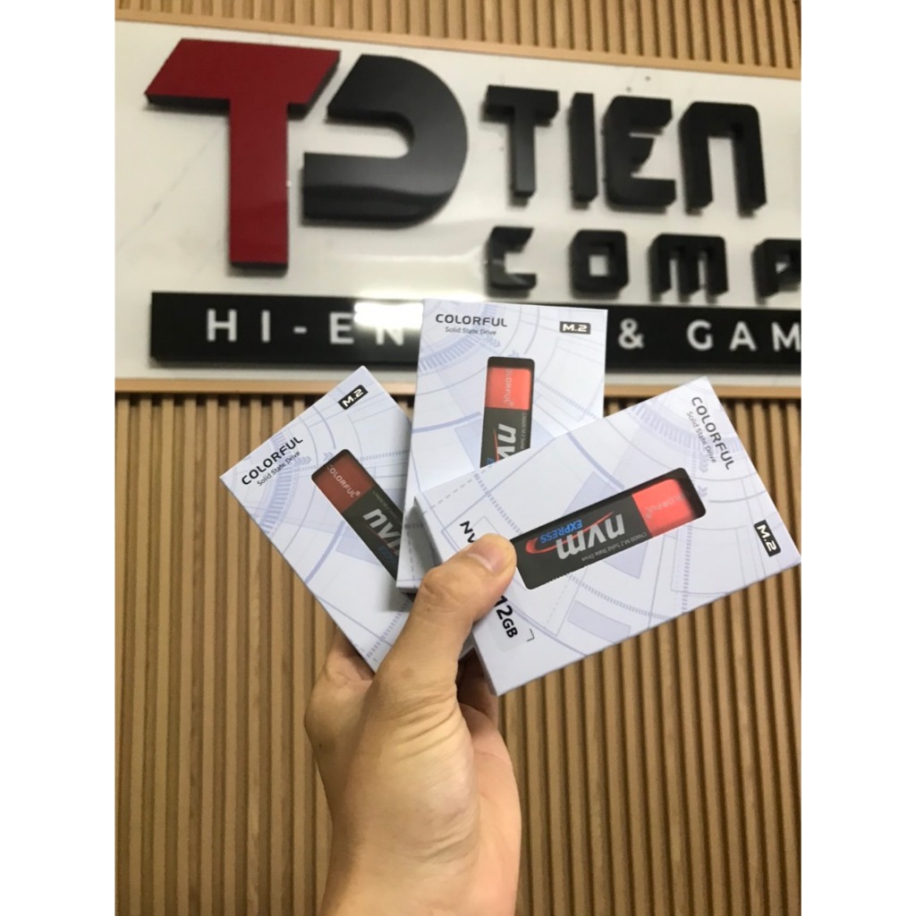 Ổ Cứng SSD Colorful 512GB NVME PCIe 2280 M.2 Chính hãng