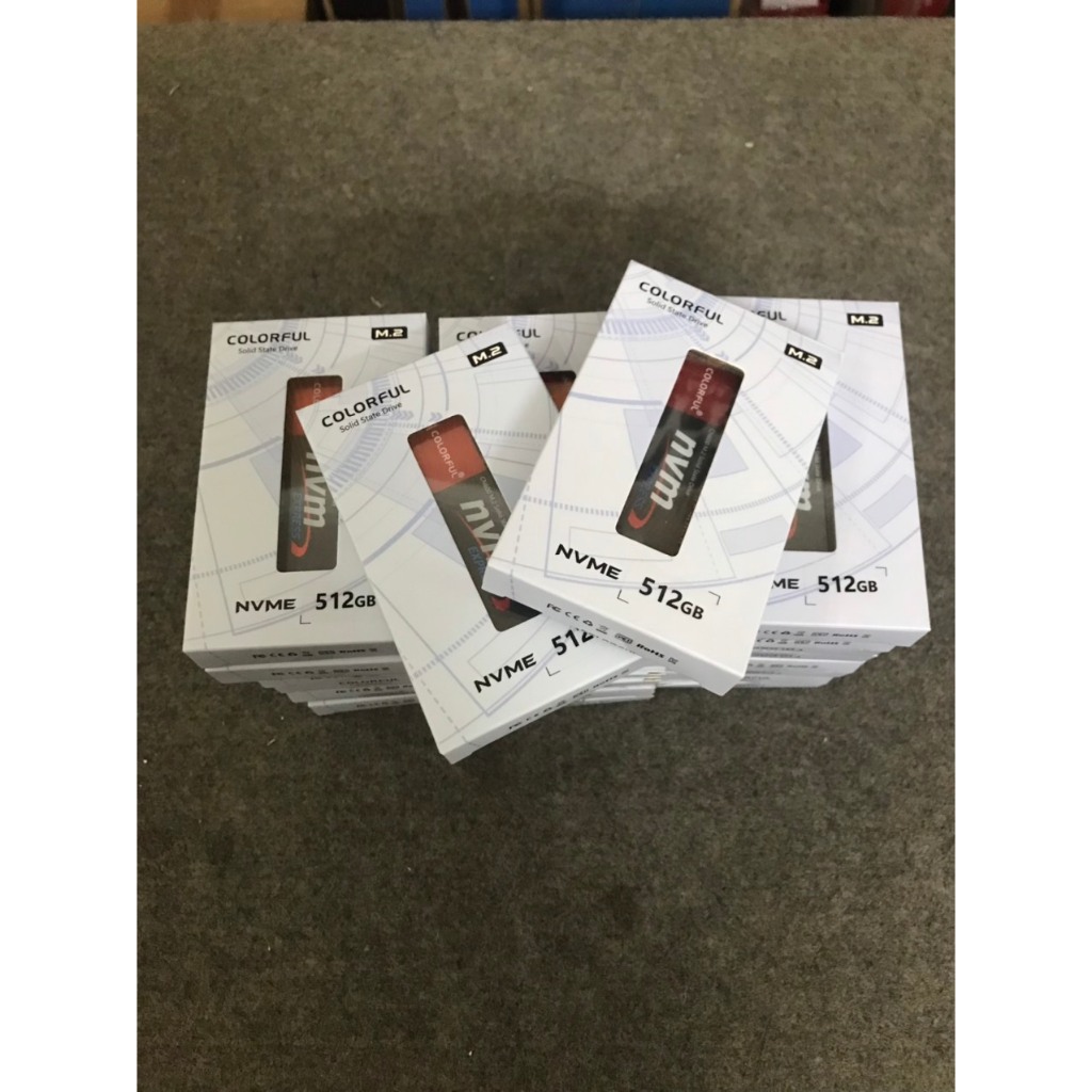 Ổ Cứng SSD Colorful 512GB NVME PCIe 2280 M.2 Chính hãng
