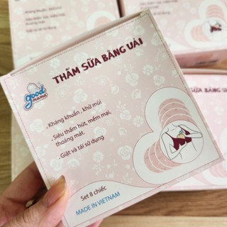 (CHÍNH HÃNG) Hộp 8 Miếng lót thấm sữa Goodmama