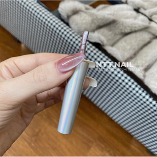 Sơn gel mắt mèo ánh TRĂNG thạch hồng-Phụ kiện nail NTT