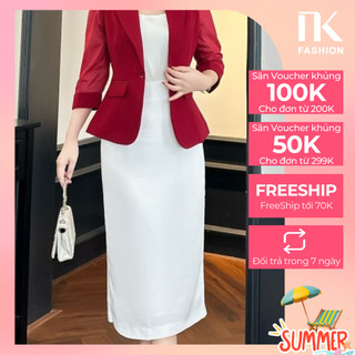 Chân Váy Bút Chì Dáng Dài UKCV2308001 NK Fashion Công Sở Nữ Đẹp, Hack Dáng, Trendy, Thiết Kế Hàn Quốc, Chất Vải Thoáng