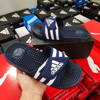 [DÉP MÁT XA CHÍNH HÃNG] Adidas Adissage Dark Blue (F35579) chỉ duy nhất size 9 dành cho chân 42.5 43