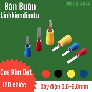 Cos kim dẹt, cos pin dẹt, kim dẹt, cos kim [ 100 chiếc ]